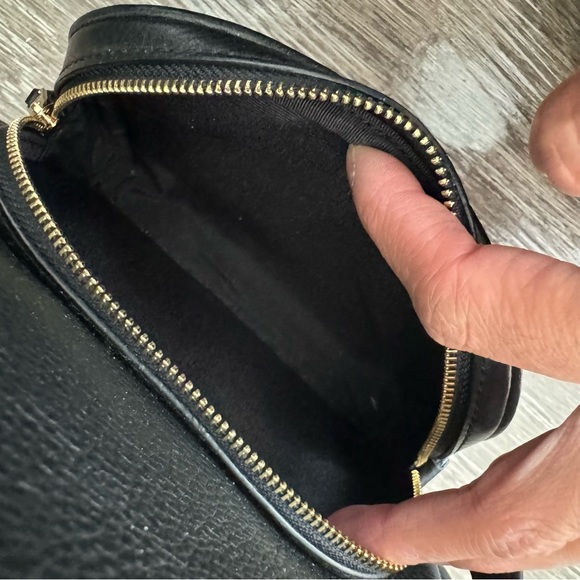 Coach Black Mini Leather Court Backpack - Picture 8 of 10